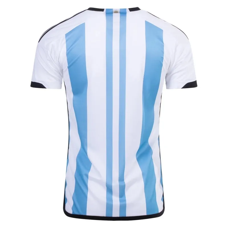 Argentinien 2022/23 3-Sterne Heimtrikot (Himmelblau)