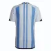 Maillot de match de l'Argentine pour la Coupe du monde 2022 avec 3 étoiles (Bleu ciel)