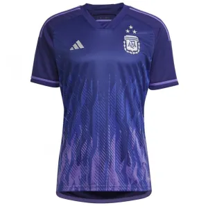 Argentina 2022 World Cup 3-Star Away Jersey (Purple)