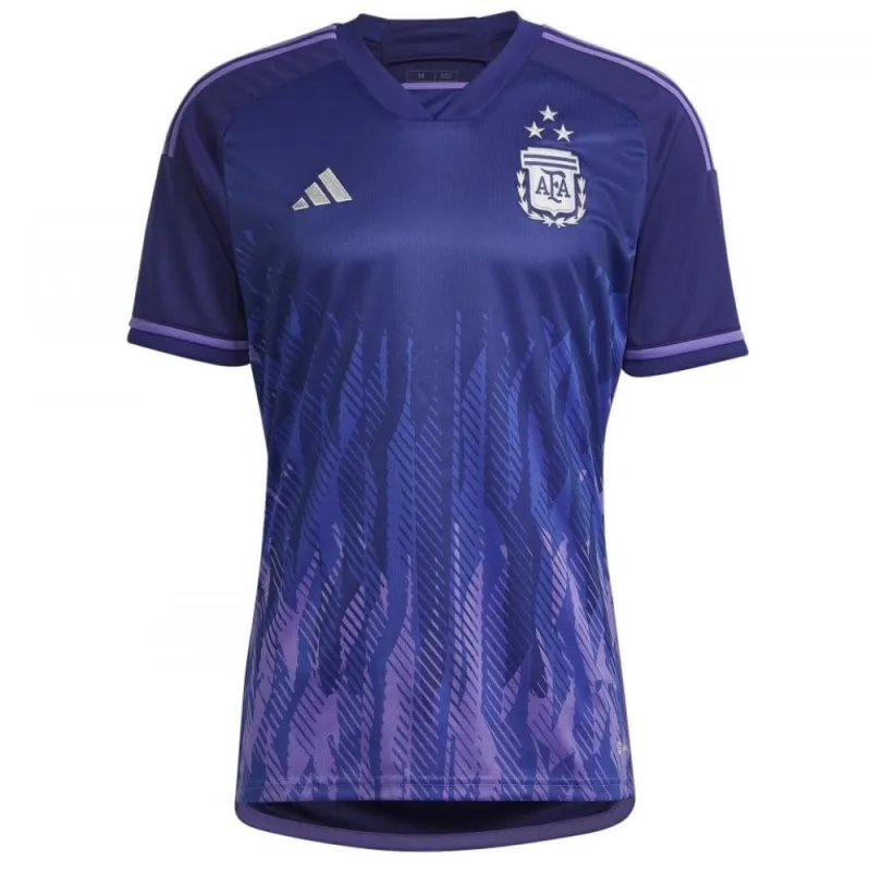 Argentina 2022 World Cup 3-Star Away Jersey (Purple)