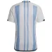 Maglia di partita dell'Argentina per la Coppa del mondo 2022 (Blu celeste)