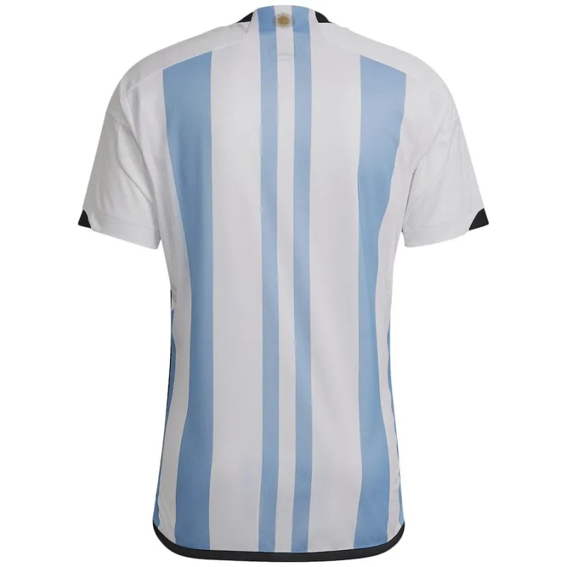 Maglia di partita dell'Argentina per la Coppa del mondo 2022 (Blu celeste)