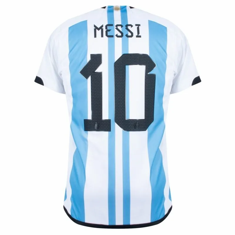 Messi Argentina 2022 Mondiale Bambino Set - Azzurro Cielo