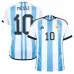 Messi, Maglia di casa dell'Argentina per la Coppa del mondo 2022 (Blu celeste)