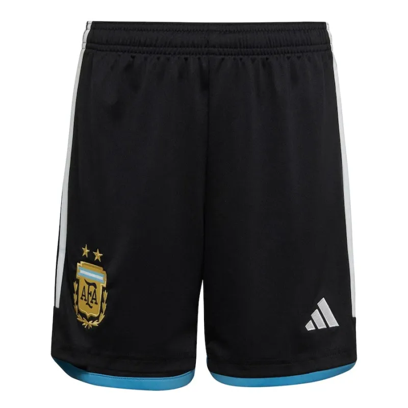 Short domicile de l'Argentine pour la Coupe du monde 2022 - Version supporter (Noir)