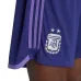 Argentina 2022 World Cup Away Shorts - Fan Version (Blue)
