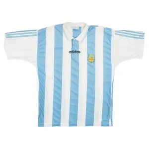Argentina 1994 Home Jersey (Blue and White)