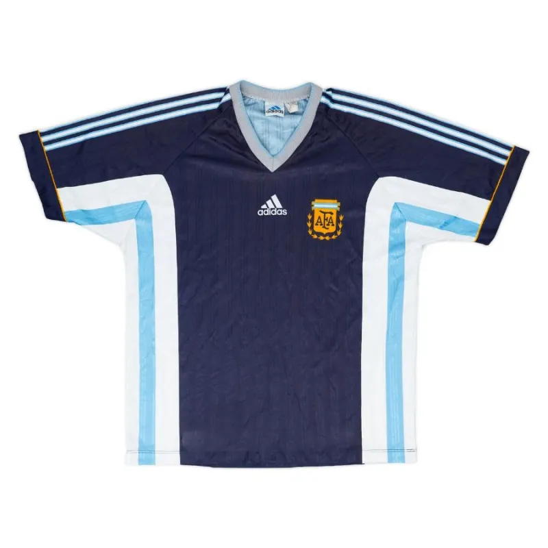 Argentinien 1998 Auswärtstrikot (Blau)