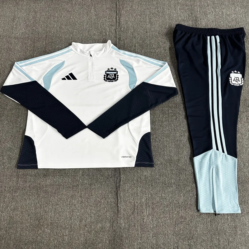 Argentinien 2026/27 Kinder Sportanzug weiß