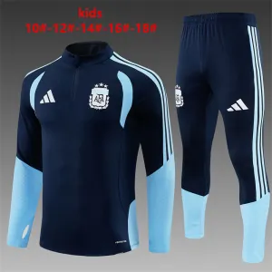 Argentine 2026/27 Ensemble Sport Enfant bleu