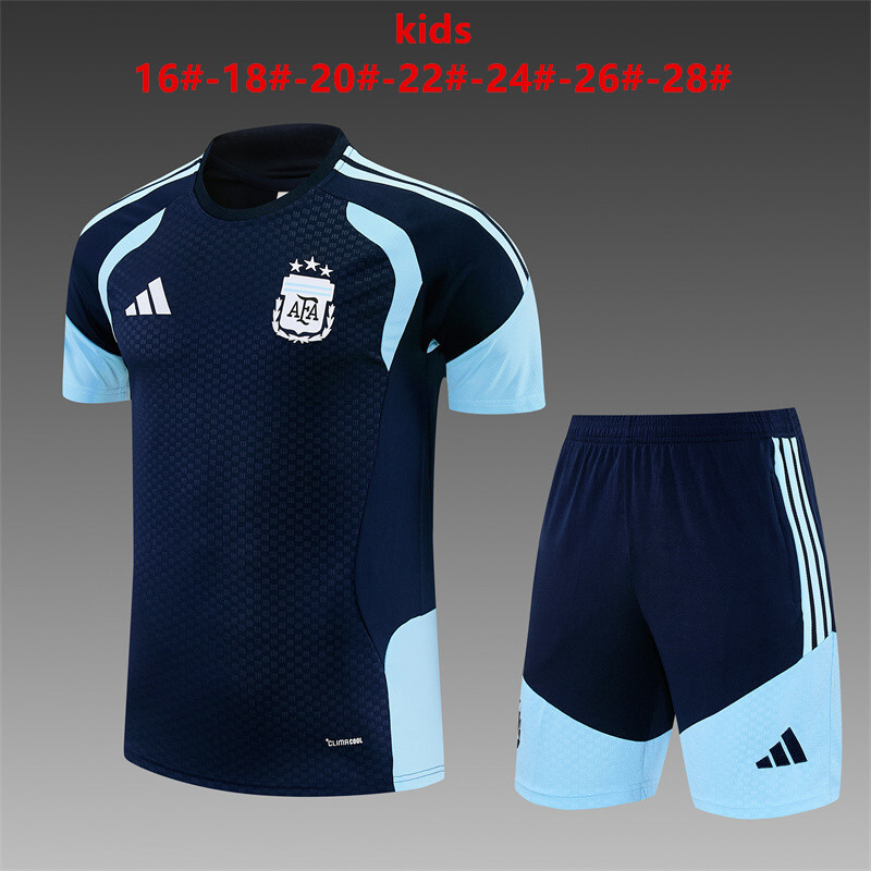 Argentina 2026/27 Kids Training Set blue
