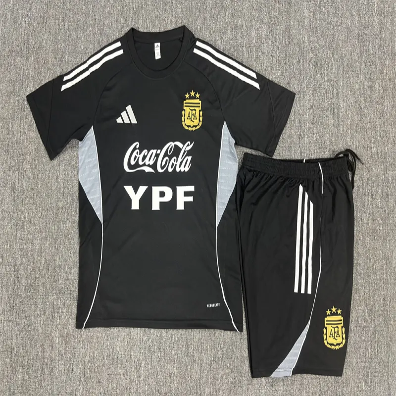 Argentina 2025/26 Set Allenamento Bambino nero