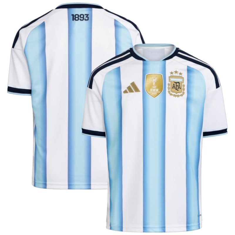 Argentine 2026/27 Maillot enfant domicile - Bleu/Blanc