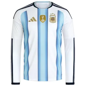 Maillot Argentine Domicile Manches Longues Coupe du Monde 2026/27