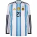 Argentina MASTANTUONO 2026/27 Home Long Sleeve Jersey - Blue/White