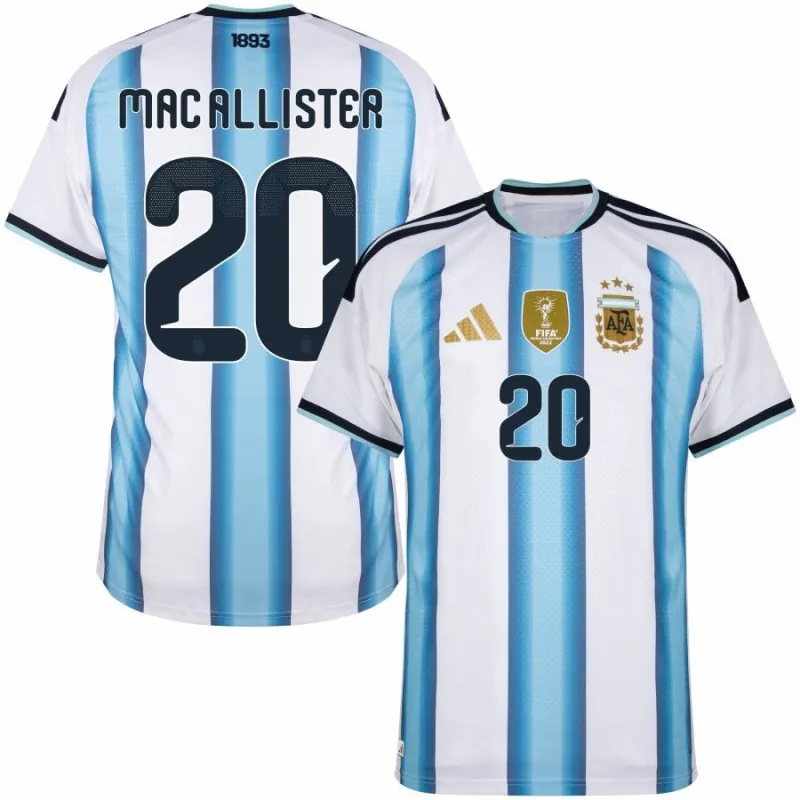 Argentina MAC ALLISTER 2026/27 Home Jersey - Blue/White