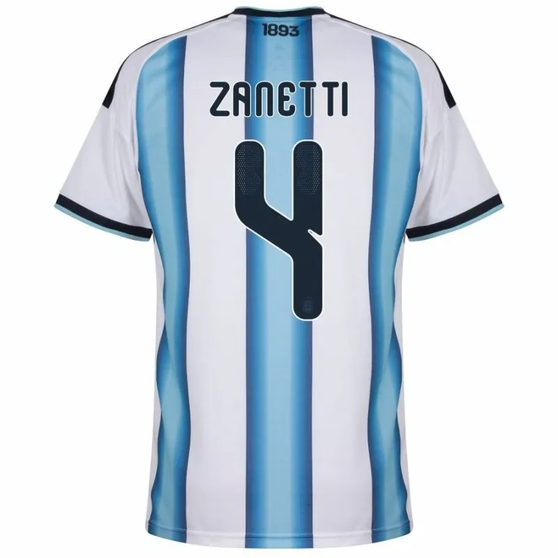 Argentina ZANETTI 2026/27 Home Jersey - Blue/White