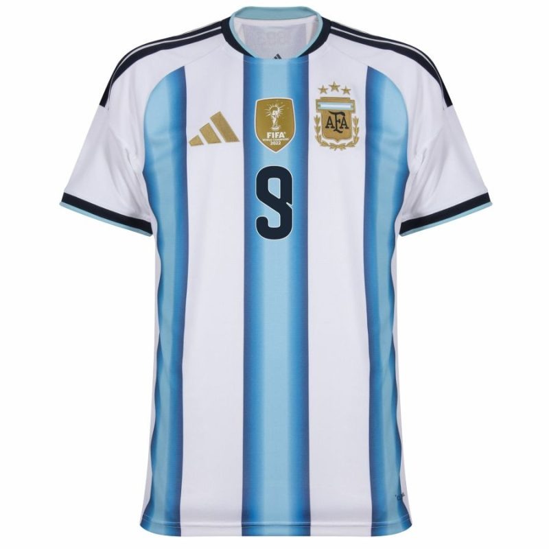 Argentina J.ALVAREZ 2026/27 Home Jersey - Blue/White