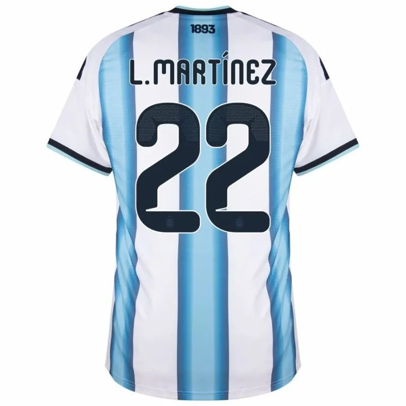 Argentina L.MARTINEZ 2026/27 Home Jersey - Blue/White