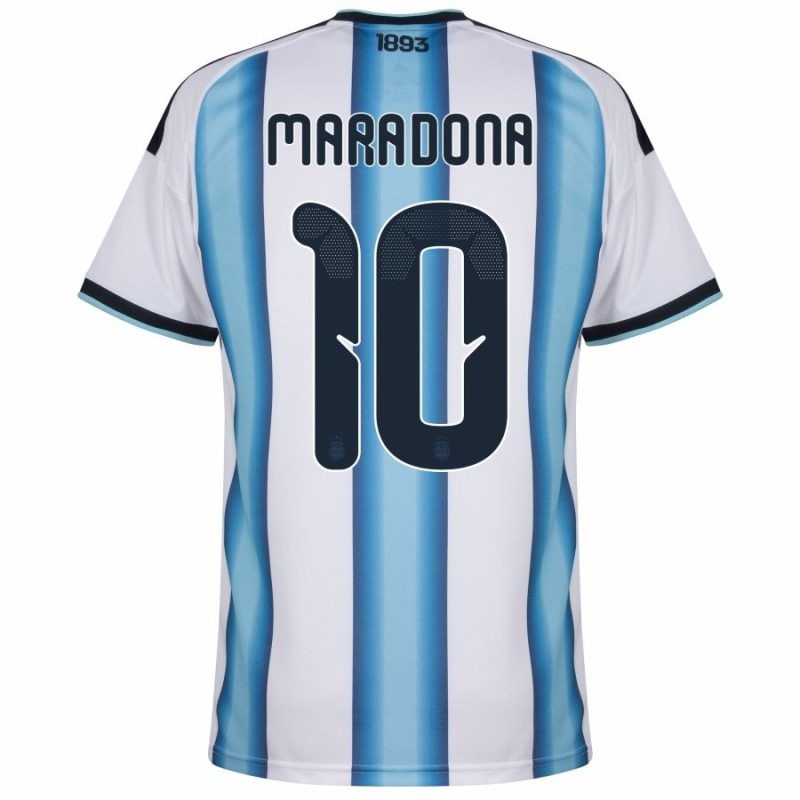 Ensemble Domicile Enfant MARADONA Argentine 2026/27 - Bleu/Blanc