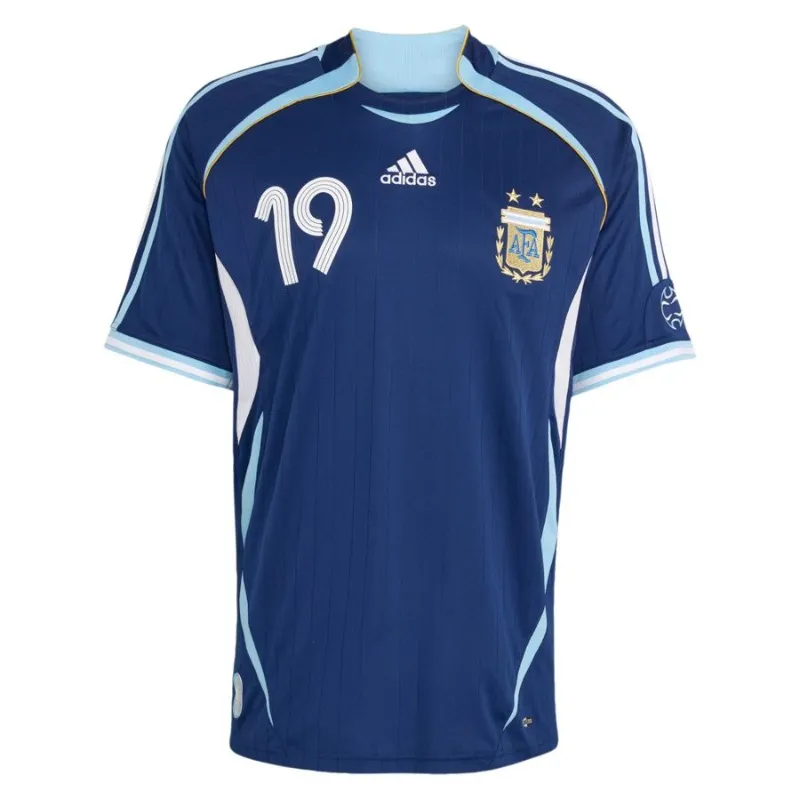 Maglia Away Retro Argentina MESSI 2006 Blu