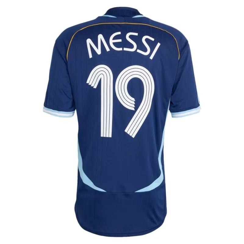 Maglia Away Retro Argentina MESSI 2006 Blu
