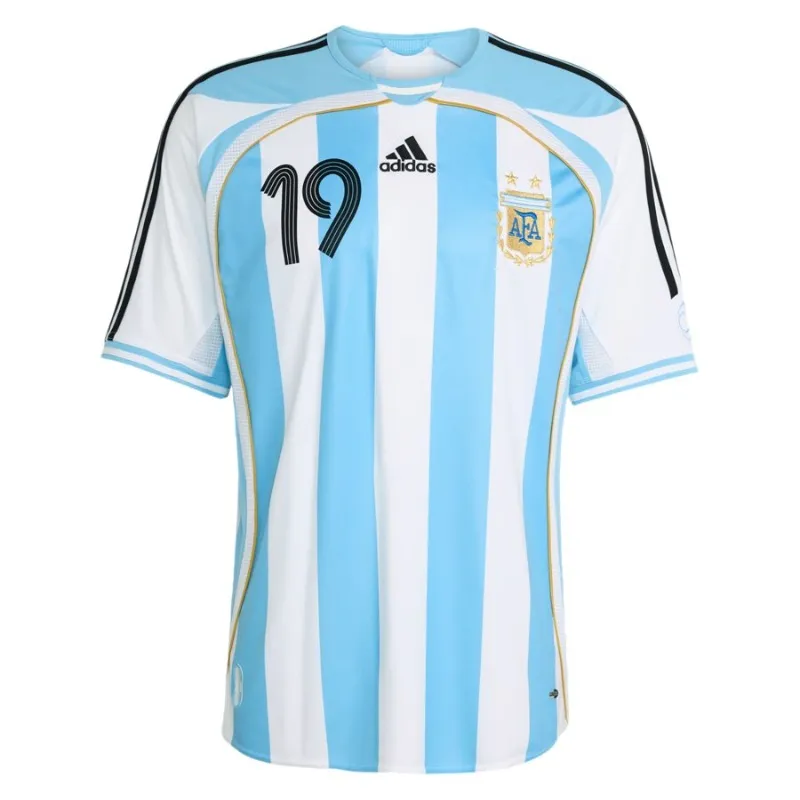 Maglia Home Retro Argentina MESSI 2006 Blu Bianco