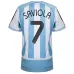 Maglia Home Retro Argentina SAVIOLA 2006 Blu Bianco