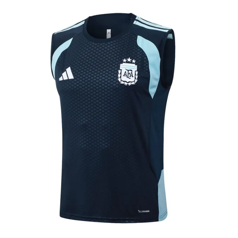 Ensemble Gilet Argentine 2026/27 Bleu Foncé