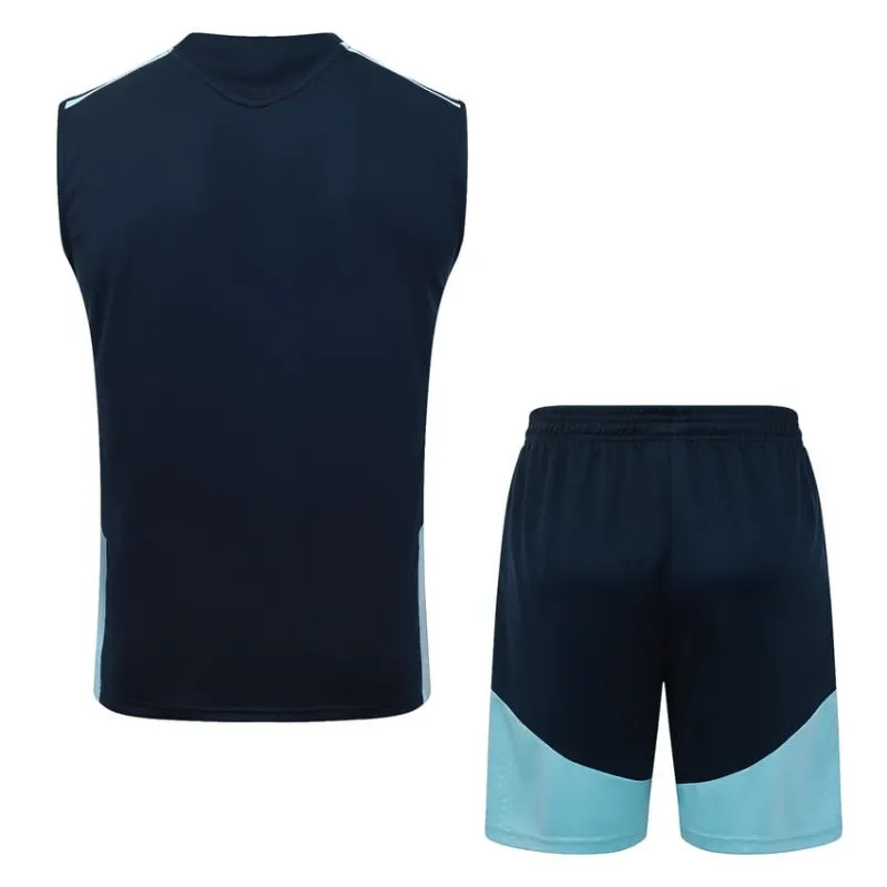 Ensemble Gilet Argentine 2026/27 Bleu Foncé