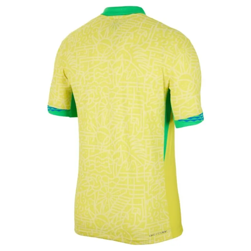 Brazil 2024/25 Home Jersey - Player Version (Yellow)
