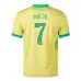 Vini Jr. Brazil 2024/25 Home Jersey, Fan Version, Yellow