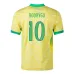 Rodrygo, Brazil 2024/25 Home Jersey, Fan Version, Yellow