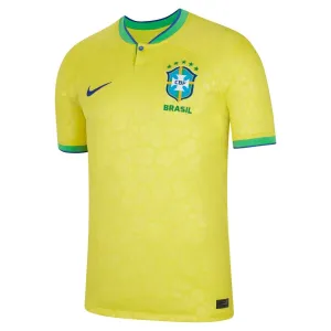 Jersey du supporter du Brésil pour la Coupe du monde 2022 (Maillot principal, Jaune)