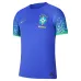 Brazil 2022 World Cup Away Player Jersey (Blue)