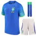 Brasilien 2022/23 Auswärts Kinder Fan-Trikotset - Blau