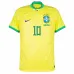 2022 World Cup Brazil Home Kids Jersey of Neymar Jr (Yellow)