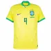 G. Jesus, Brasilien 2022 Weltmeisterschaft Heimfans-Trikot (Gelb)