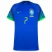 L. Paqueta, Maillot du joueur du Brésil pour la Coupe du monde 2022 (Maillot extérieur, Bleu)