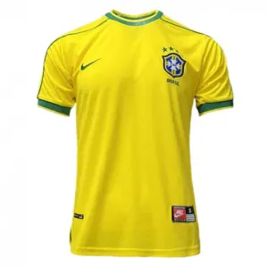 Brazil 1998 Home Jersey (Yellow)