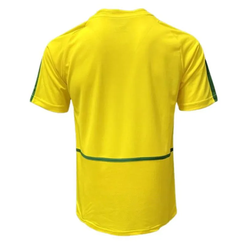 Brasile 2002 Maglia da campo (Gialla)