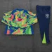 Brazil 2025/26 Kids Sports Set Green