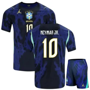 Kit Enfant Extérieur Brésil NEYMAR JR 2026/27 Bleu