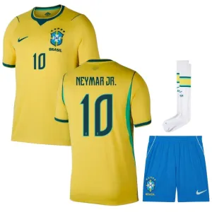 Brésil NEYMAR JR 2026/27 Maillot Domicile Enfant Jaune
