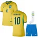 Brésil NEYMAR JR 2026/27 Maillot Domicile Enfant Jaune