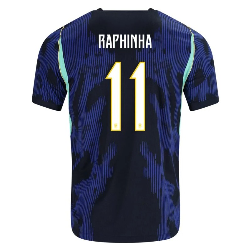 Brazil RAPHINHA 2026/27 Away Jersey Blue
