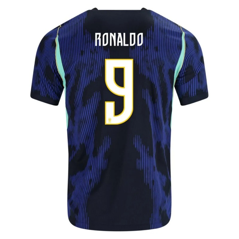 Camiseta Visitante Brasil RONALDO 2026/27 Azul