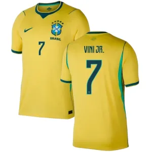 Camiseta Local Brasil VINI JR 2026/27 Amarilla