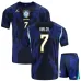Brazil VINI JR 2026/27 Kids Away Set Blue