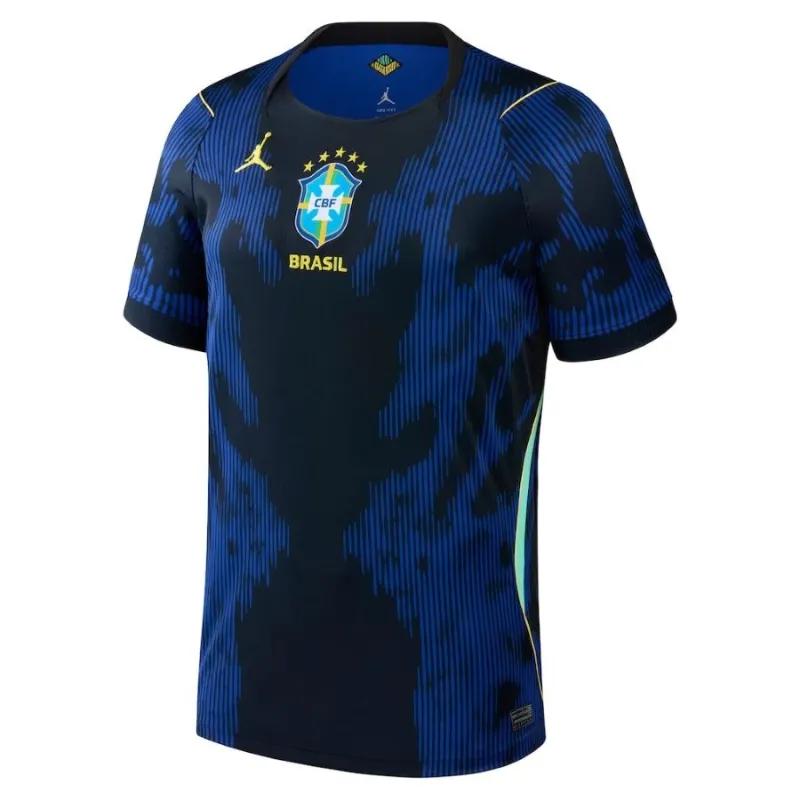 Brazil 2026/27 Away Kids Kit Jersey Blue